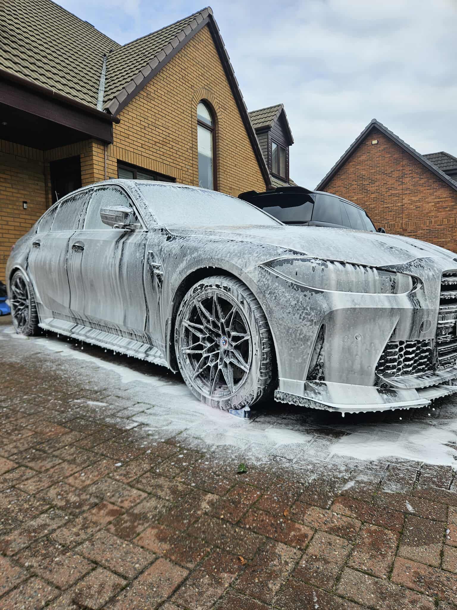 Car before detailing service